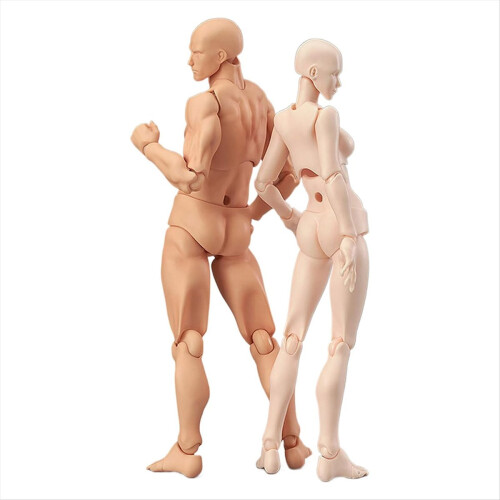 Modello di action figure snodabile per stop motion e disegno A
