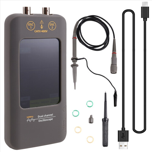 Oscilloscopio digitale touch screen con generatore di segnale 2