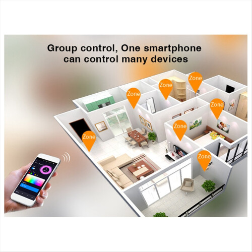 Tuya Zigbee 3.0 RGBCCT Controller TUYA Smart Life APP Control Dimmer 1