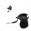 Motorcycle Rear Passenger Cup Holder Modified Parts for Black 5