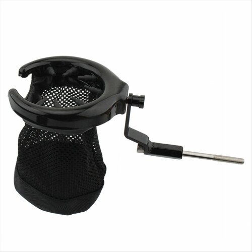 Motorcycle Rear Passenger Cup Holder Modified Parts for Black 2