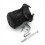 Motorcycle Rear Passenger Cup Holder Modified Parts for Silver 4