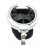 Motorcycle Rear Passenger Cup Holder Modified Parts for Silver 2