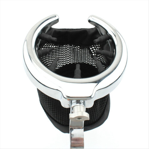 Motorcycle Rear Passenger Cup Holder Modified Parts for Silver 1