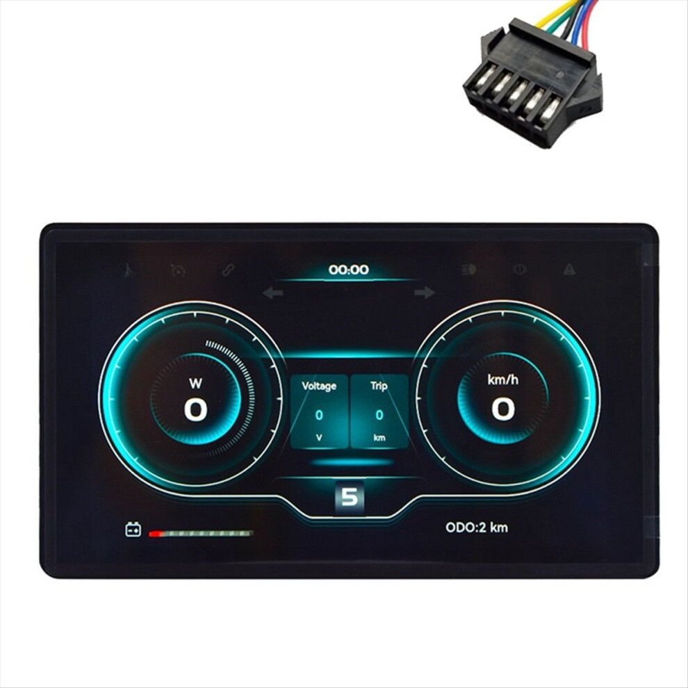H8 Electric Bike Lcd Meter E Scooter Lcd Panel Screen 5Pin 4712073969561