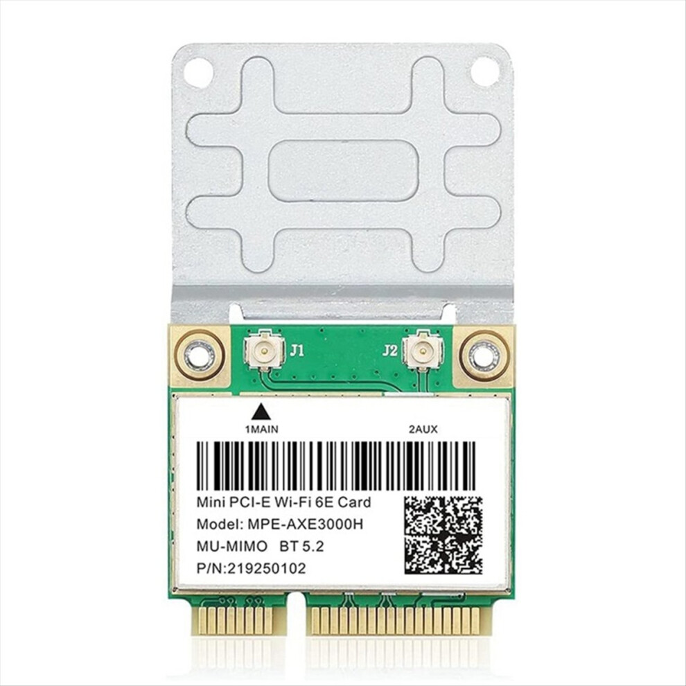 Tri Band 5374Mbps Wifi 6E -Axe3000h Ax210 Wireless Card Bt 5.2 4712073969639