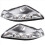 Per specchietto retrovisore anteriore a LED per auto 09-15 2