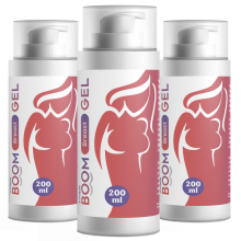 BoomBreast Gel - 600ml (3x200ml)