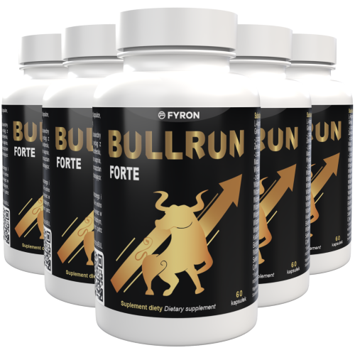 Bullrun Forte - 300 capsules (5 x 60 capsules) - 5-pack