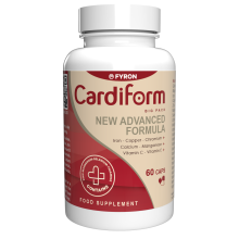 Cardiform - 60 kapszula - Svájci formula - Átfogó komplex 22 vitaminnal und ásványi anyaggal - Vegán