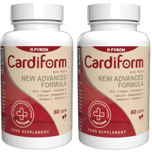 Cardiform - 120 Kapsułek (2 x 60 Kapsułek) - Zestaw 2 szt.