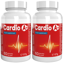 Cardio A+ - 120 Cápsulas (2 x 60 Cápsulas) - Paquete de 2