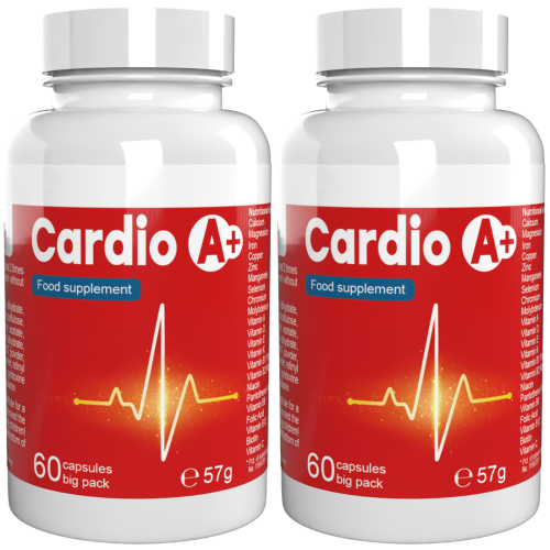 Cardio A+ - 120 capsules (2 x 60 capsules) - 2-pack