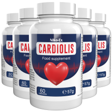 Cardiolis Forte - 22 Βιταμίνες & Μέταλλα - 300 Κάψουλες (5 τμχ)
