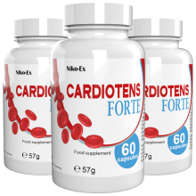 Cardiotens Forte - 180 Capsules (3 x 60 Capsules) - Pack of 3