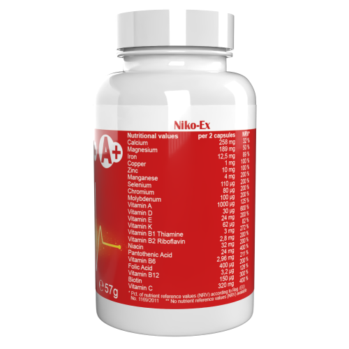 Cardio A+ - 120 capsules (2 x 60 capsules) - 2-pack 2