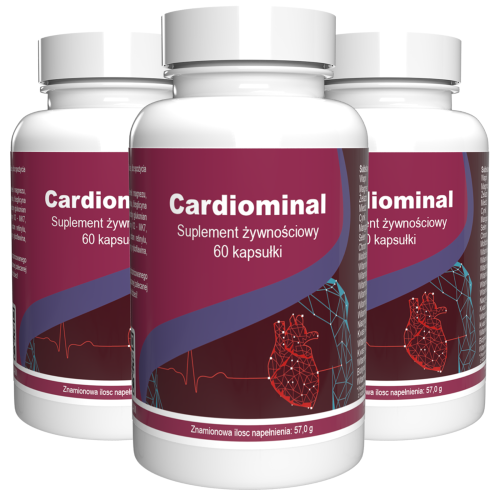 Cardiominal - 22 Βιταμίνες & Μέταλλα - 180 Κάψουλες (3 τμχ)
