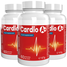 Cardio A+ - 180 capsules (3 x 60 capsules) - 3-pack