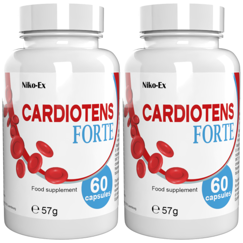 Cardiotens Forte - 22 Βιταμίνες & Μέταλλα - 120 Κάψουλες (2 τμχ)