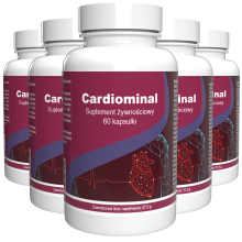 Cardiominal - 300 capsules (5x 60 capsules) - 5-pack