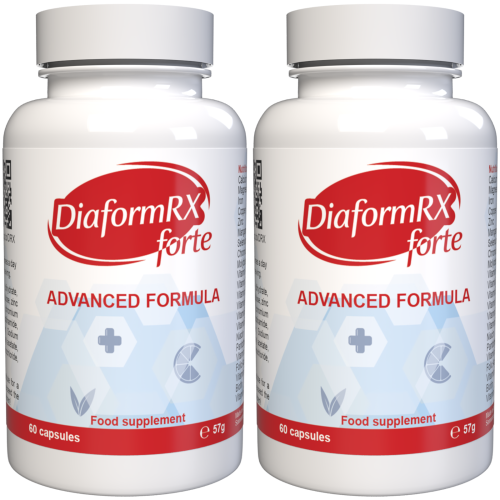 Diaform RX - 22 Βιταμίνες & Μέταλλα - 120 Κάψουλες (2 τμχ)