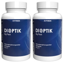 Dioptik - 22 Βιταμίνες & Μέταλλα - 120 Κάψουλες (2 τμχ)