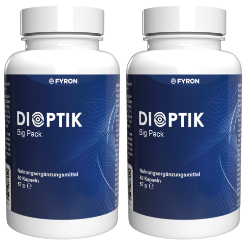 Dioptik - 22 Βιταμίνες & Μέταλλα - 120 Κάψουλες (2 τμχ)