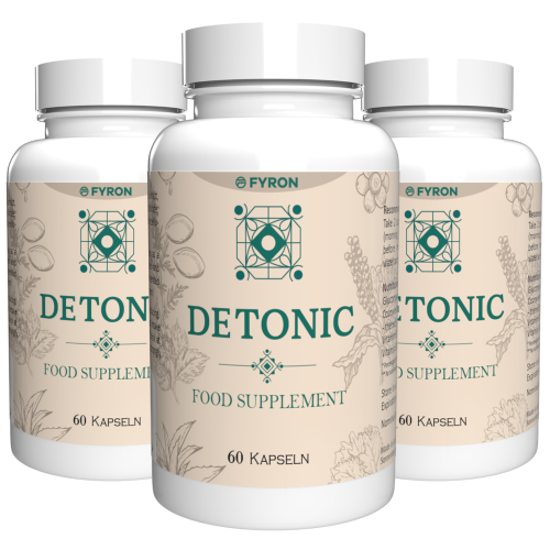 Detonic - 180 capsules (3x 60 capsules) - 3-pack