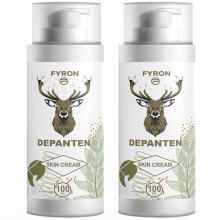 Depanten kräm - 200ml (2-pack) - med sheasmör, hyaluronsyra & druvkärneolja - Schweizisk originalformel