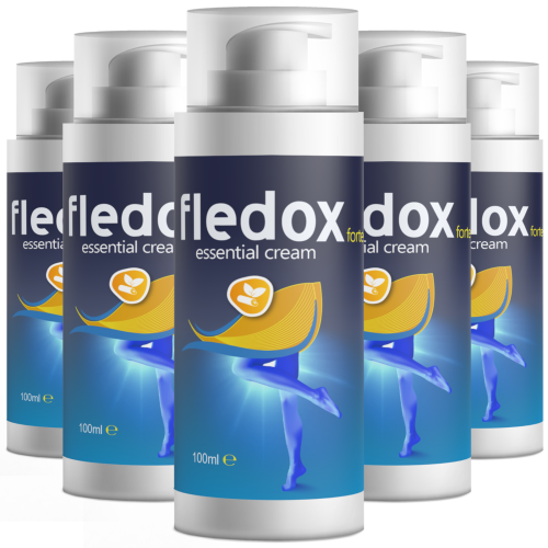 Fledox Forte Creme - 100 ml - 5er Pack