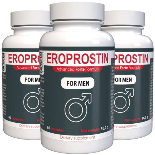 Eroprostin - 180 capsules (3 x 60 capsules) - 3-pack