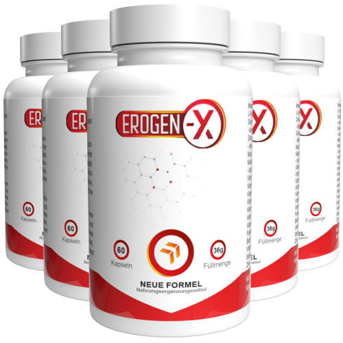Erogen X - 300 capsules (5 x 60 capsules) - 5-pack