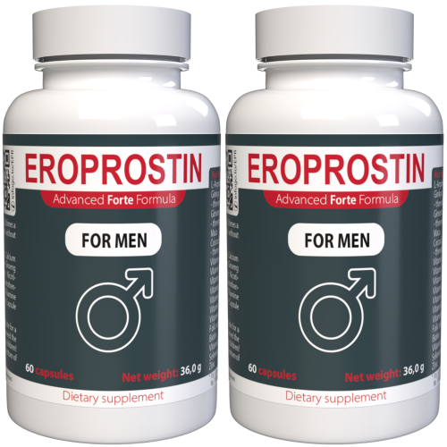 Eroprostin - 120 capsules (2 x 60 capsules) - 2-pack