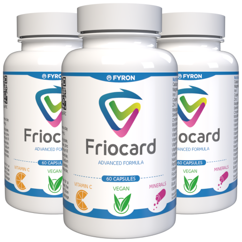 Friocard - 180 Κάψουλες - 22 Βιταμίνες & Μέταλλα (3 τμχ)