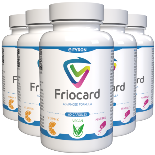 Friocard - 300 capsules (5 x 60 capsules) - 5-pack