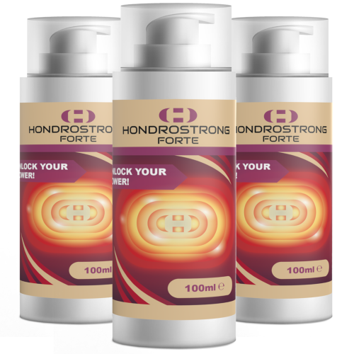 Κρέμα Hondrostrong - 300ml (3x100ml) - με Βούτυρο Σέα & Υαλουρονικό