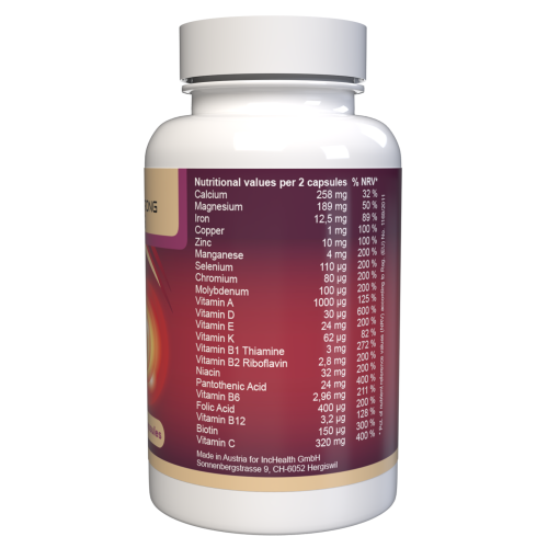 Hondrostrong - 22 Βιταμίνες & Μέταλλα - 60 Κάψουλες 2