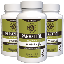 Parazitol - 180 Kapseln (3 x 60 Kapseln) - 3er Pack