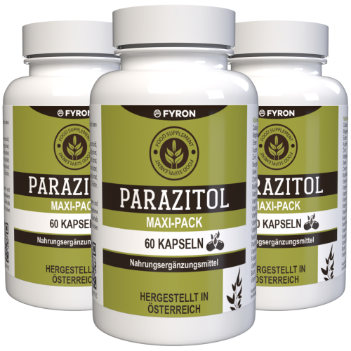 Parazitol - 22 Βιταμίνες & Μέταλλα - 180 Κάψουλες (3 τμχ)