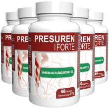 Presuren Forte - 300 capsules (5 x 60 capsules) - 5-pack