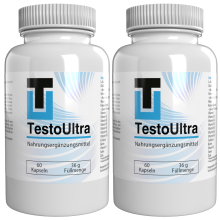 TestoUltra - 120 Capsules (2 x 60 Capsules) - Pack of 2