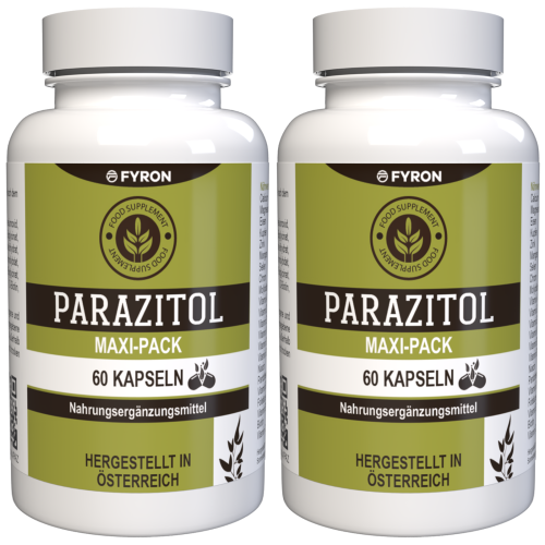 Parazitol - 22 Βιταμίνες & Μέταλλα - 120 Κάψουλες (2 τμχ)