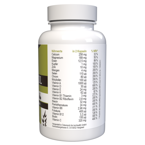 Parazitol - 22 Βιταμίνες & Μέταλλα - 60 Κάψουλες 2
