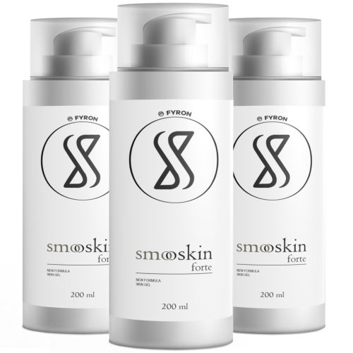 SmooSkin Forte: Gel - 200 ml - 3er Pack