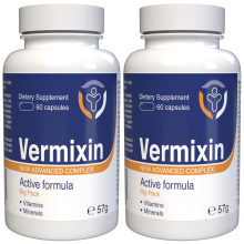 Vermixin 120 Capsule 2 x 60 Capsule Confezione da 2