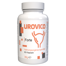 Urovico - 60 kapsúl so zinkom, selénom a bylinnými rastlinnými extraktmi - originálna švajčiarska receptúra - botanický komplex