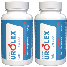 Urolex - 120 Cápsulas (Pack de 2) com Zinco, Selénio e L-Arginina - Fórmula Suíça Original - Complexo Botânico