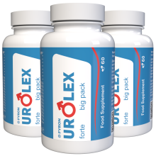 Urolex - 180 Kapseln (3 x 60 Kapseln) - 3er Pack