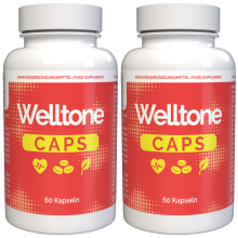 Welltone - 22 Βιταμίνες & Μέταλλα - 120 Κάψουλες (2 τμχ)