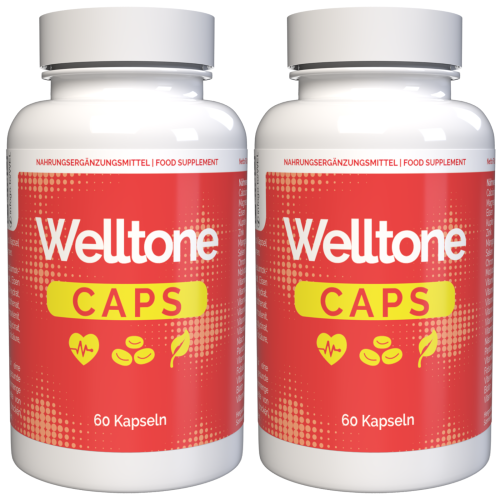 Welltone - 22 Βιταμίνες & Μέταλλα - 120 Κάψουλες (2 τμχ)